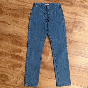 Good American Corset Good Classic Straight Leg jeans